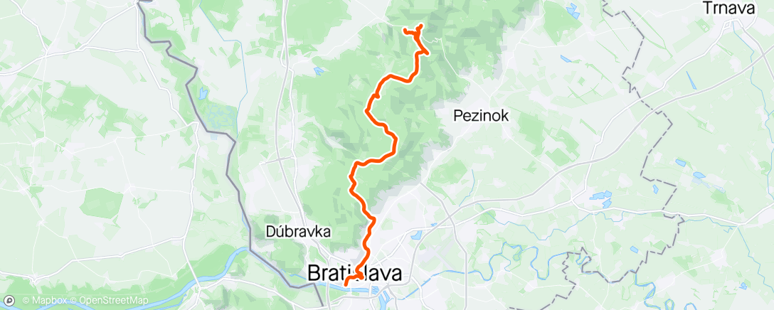 Map of the activity, Pernek Baba Ludvo BK