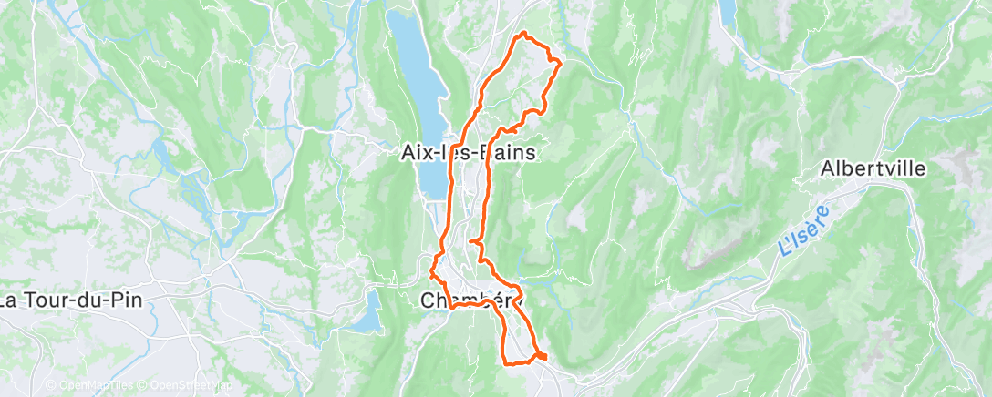 Map of the activity, Joyeux Réveillon