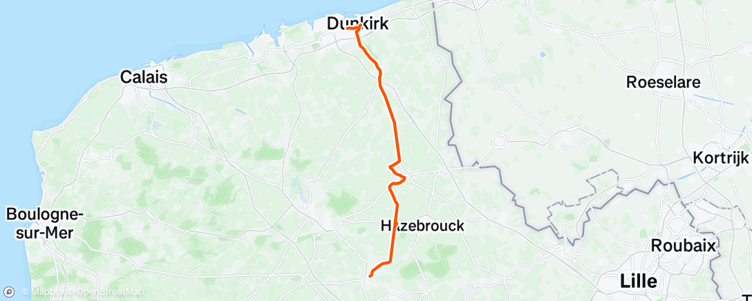 Map of the activity, Namiddagrit
