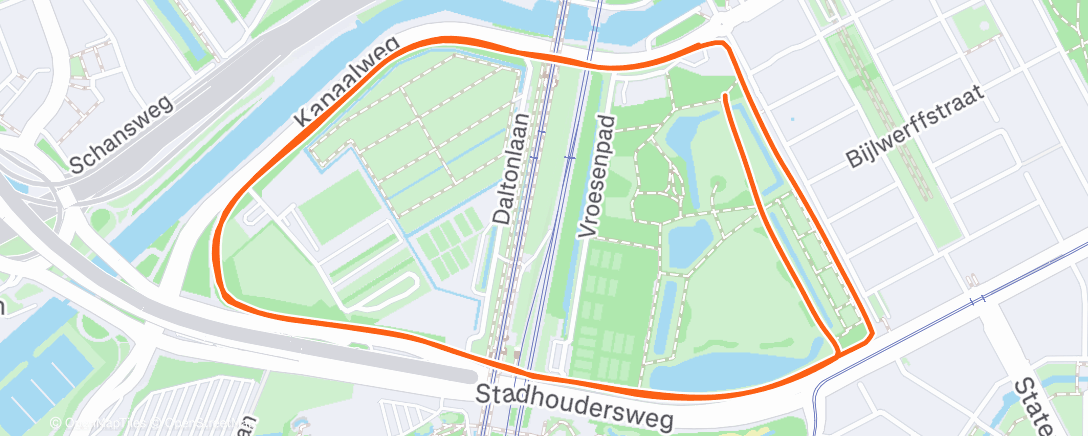 Карта физической активности (Easy run plan)