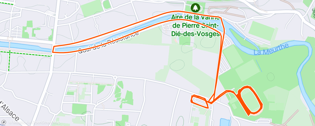 Map of the activity, Je patine dans la semoule ce soir