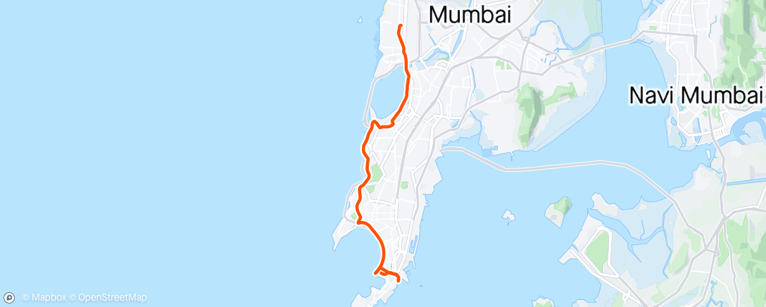 Karte der Aktivität „Zone 2 | Mumbai”