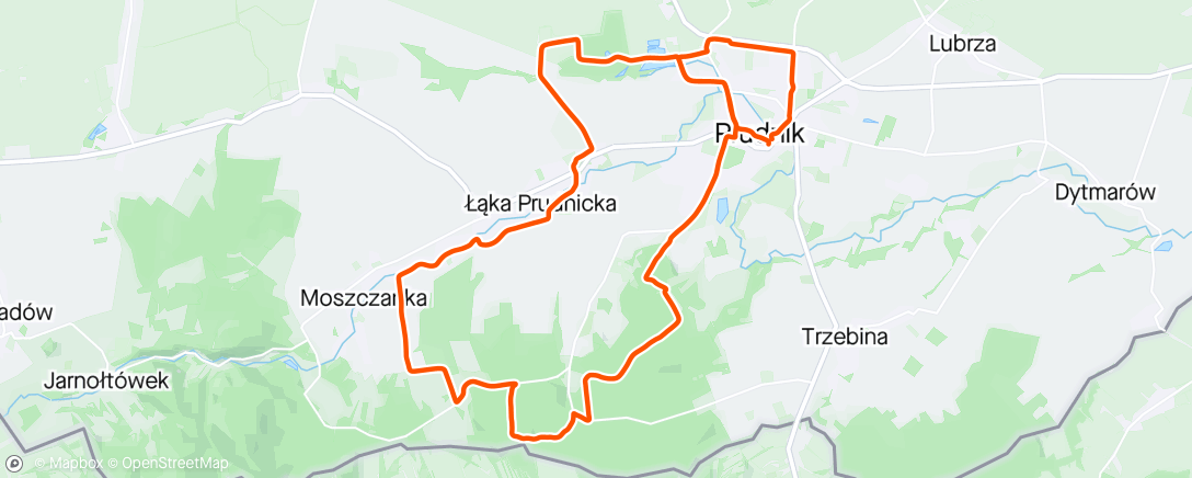 Map of the activity, Afternoon Gravel Ride 🥶🚲
