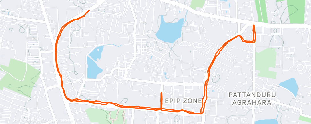 Карта физической активности (Morning Run)