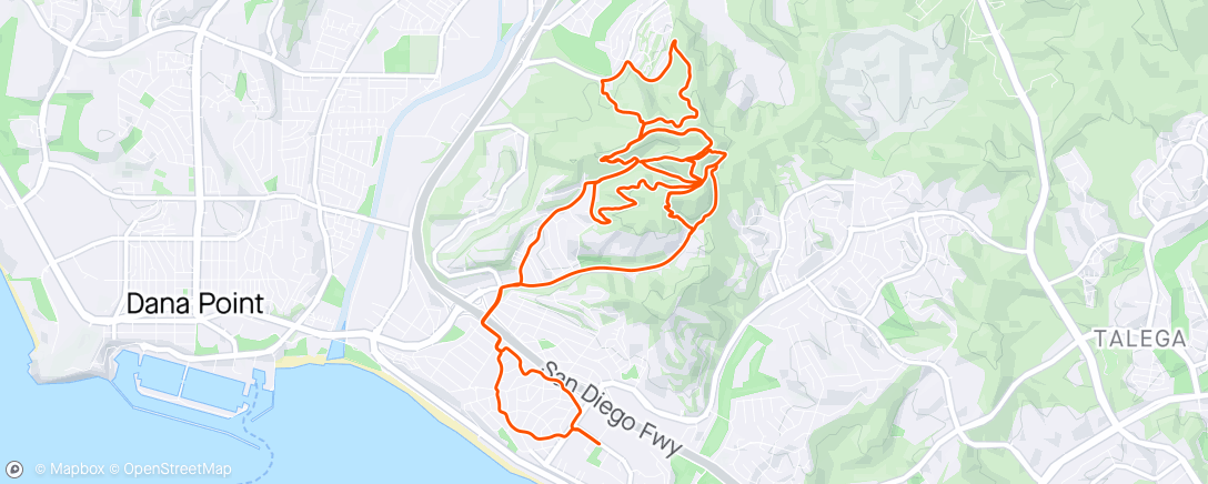 Map of the activity, Ralphie Ride