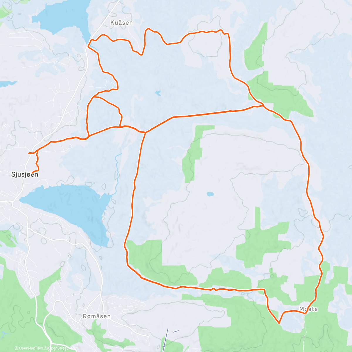 Map of the activity, Šušn #3