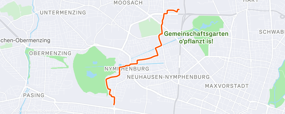 Map of the activity, Evening Ride #commutemarker.com