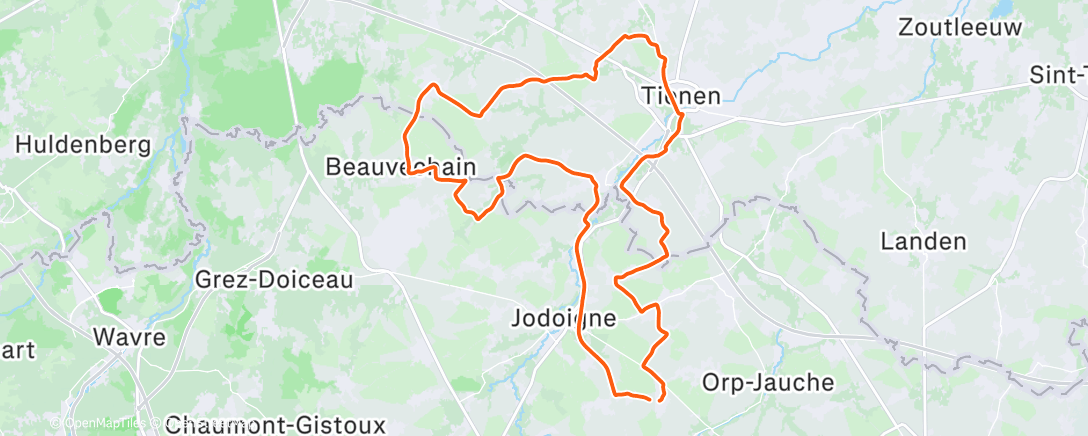 Map of the activity, Campagne jour 1