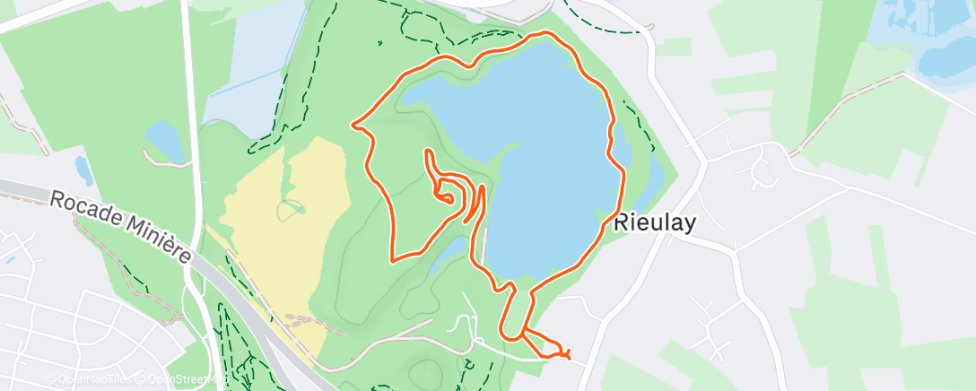 Map of the activity, 👨‍👩‍👧‍👦 Ballade en famille avt de prendre le train 🚞 cette AM, rentrer en courant 🏃 et reprendre le boulot demain 🧑‍✈️