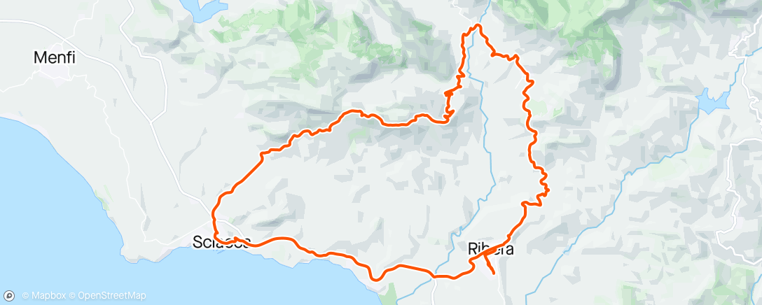 Mapa da atividade, Giro mattutino