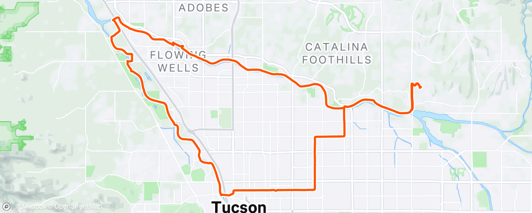 Карта физической активности (Loop cruising)