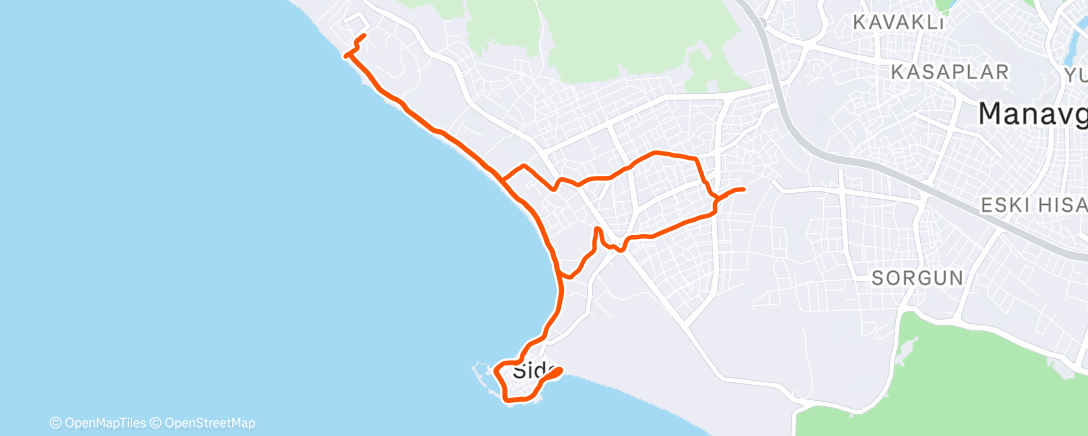 Map of the activity, Thanks to Norman for interruption this delay