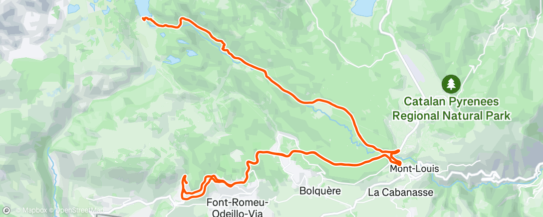 Map of the activity, La balade