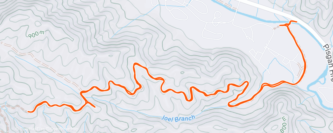 Карта физической активности (Return to Joel and the English Chapel bridge)