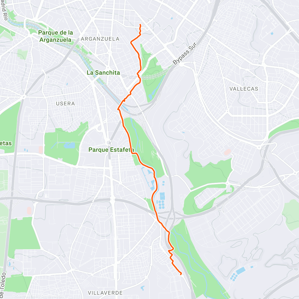 Map of the activity, 1/2 GA* Run - Sansil bib collection