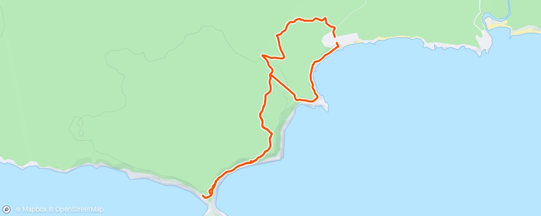アクティビティ「Walk to Cape Younghusband」の地図
