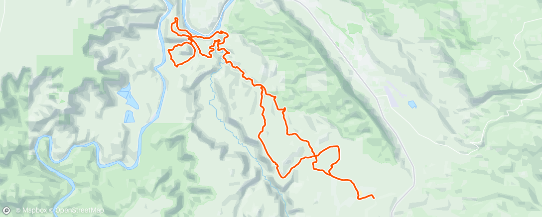 Map of the activity, Behind the Rocks 50 Mile - 5th, 6th, or 7th OA? Who’s to say