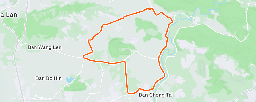 Карта физической активности (Pa Sak (Tailandia))