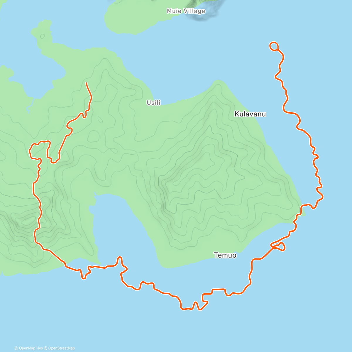Map of the activity, Zwift - Coast Crusher in Watopia