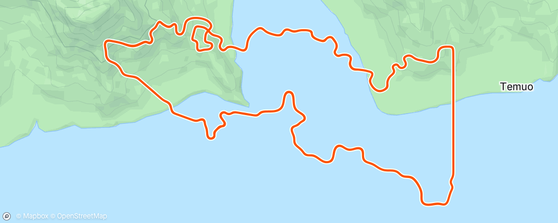 Map of the activity, Low cadence vibing