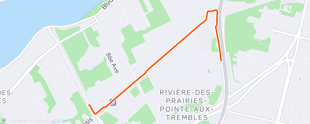 Peta aktivitas, Vers chez André