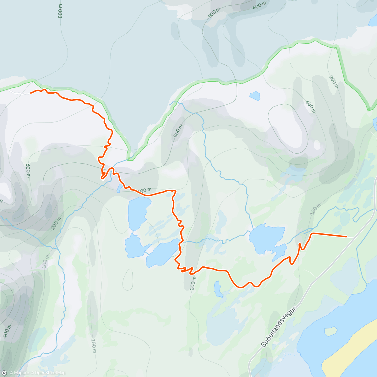 Map of the activity, ROUVY - GWA Iceland | Stage 3 - Skalafells Glacier