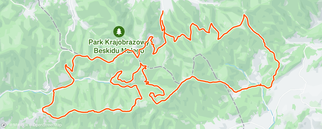 Map of the activity, Morning Ride