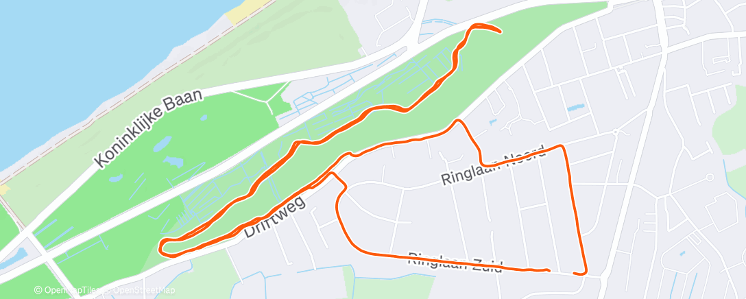Map of the activity, Nog even de benen strekken voor we aan tafel gaan