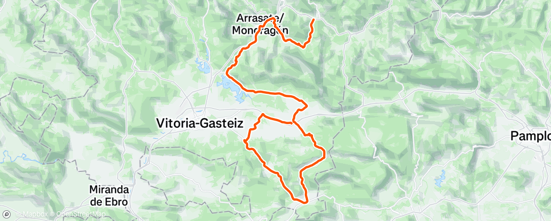 Map of the activity, Itzulia