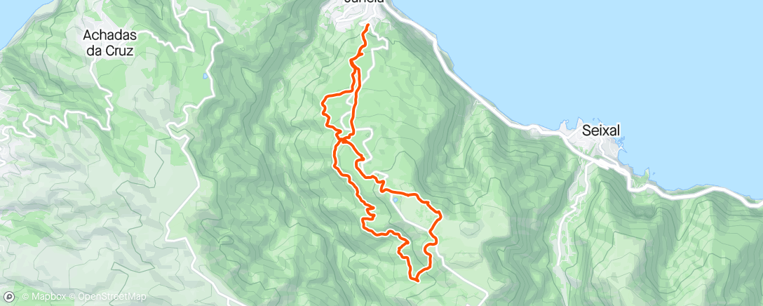 Map of the activity, Pico Fanal 😍