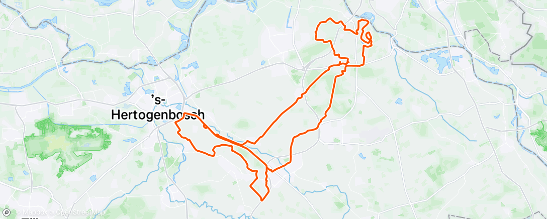 Map of the activity, Morning Ride☀️☀️