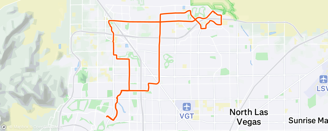 Map of the activity, ☀ LVVBC Morning Ride -