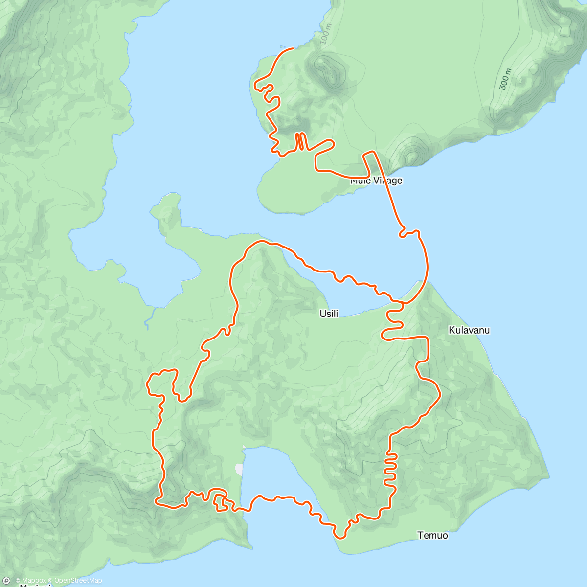 Map of the activity, Zwift - Snowman in Watopia