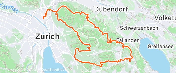 Route map of Maur Loop