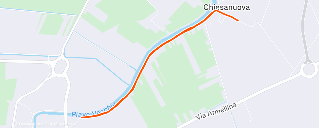 Map of the activity, 30x200