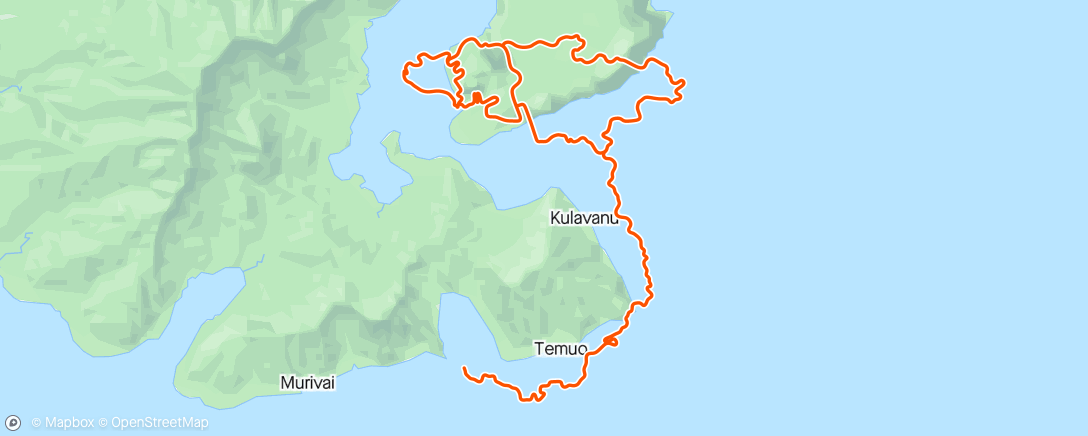 Map of the activity, Zwift - [.60] Light Aerobic in Watopia