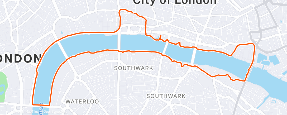 Карта физической активности (Morning Run)