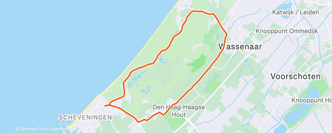 Map of the activity, Lunch Gravel Ride