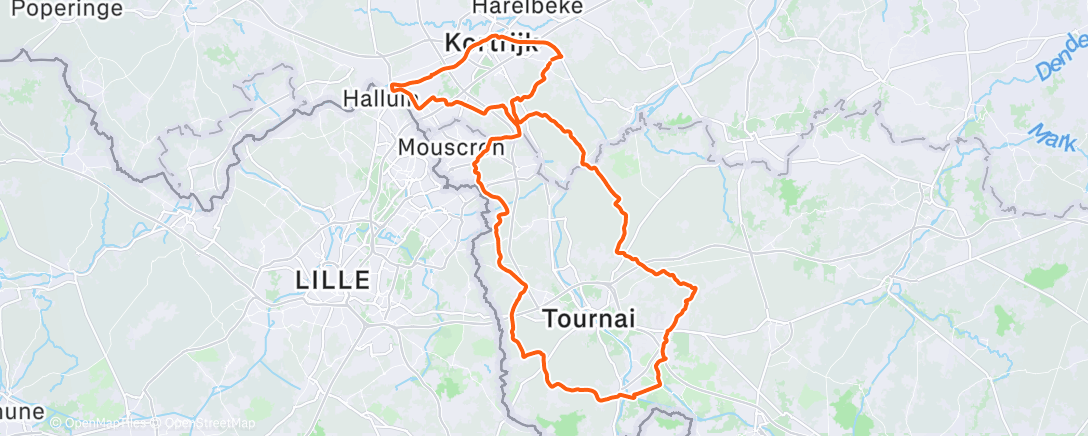 Map of the activity, Tubeless ✅