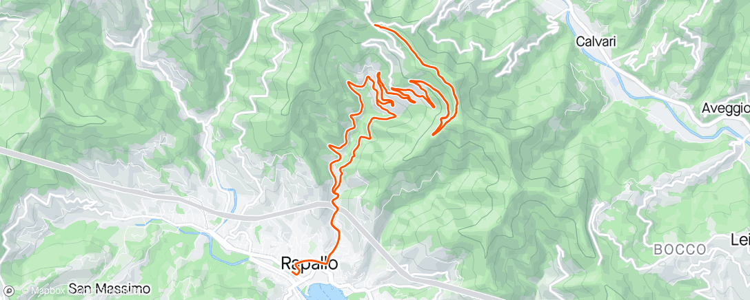 Map of the activity, Sentito Crocetta e san Maurizio