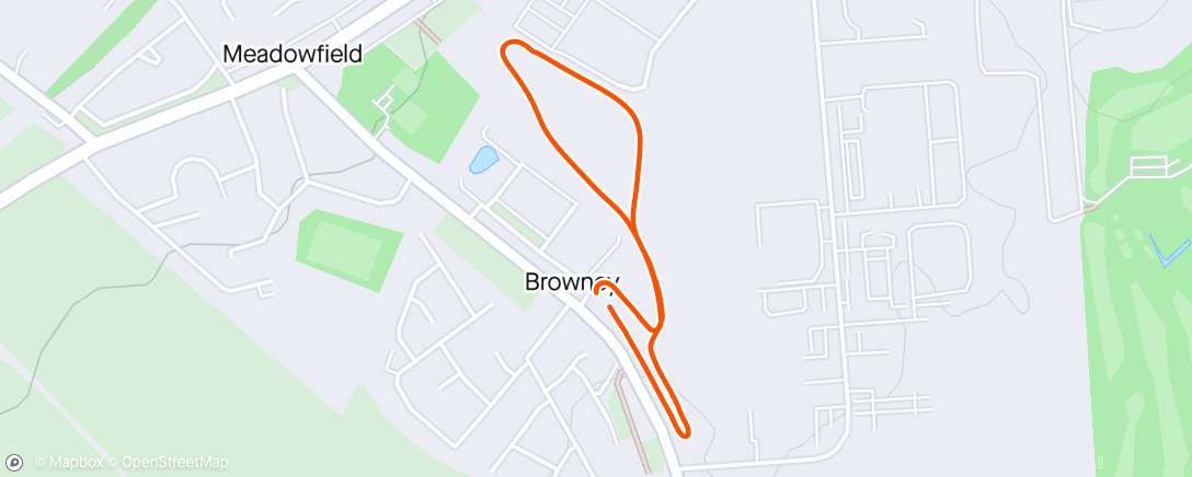 Map of the activity, Quick walk before school pick up 🐕🐕🐕🌞