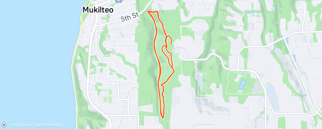 Map of the activity, Gulch MTB Ride (slippery 🍂🍁🍃)