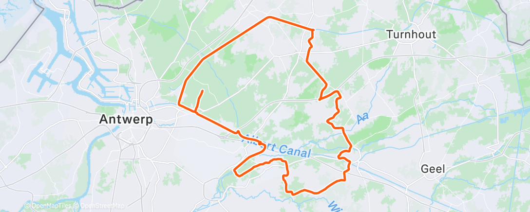 Map of the activity, Ochtendrit