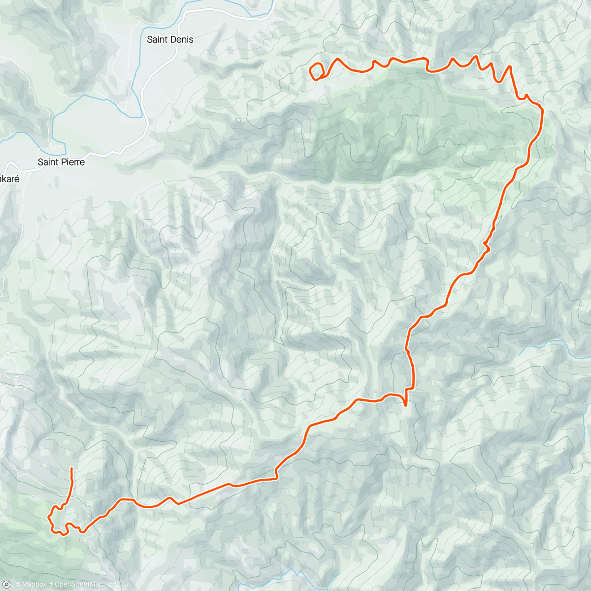 Map of the activity, Zwift - Climb Portal - Mont Ventoux in France