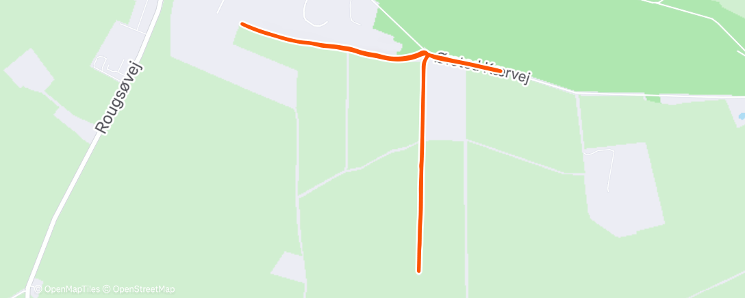 Map of the activity, Morning Walk