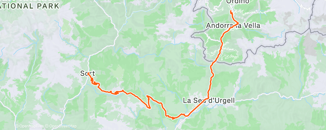 Mappa dell'attività CARRETERA