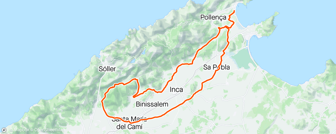 Map of the activity, Col d’Honor