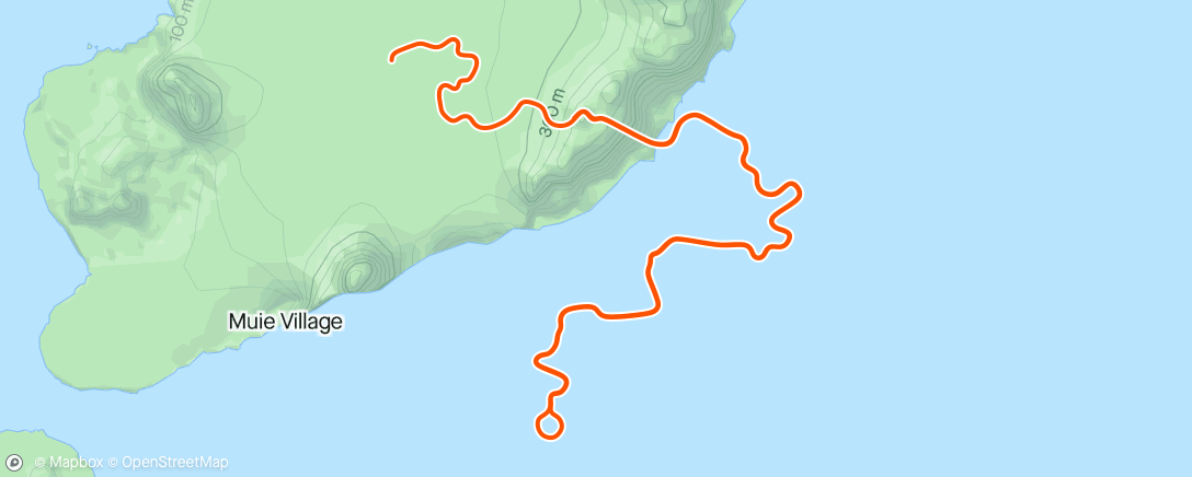 Map of the activity, Zwift - 30 Min Recovery in Watopia