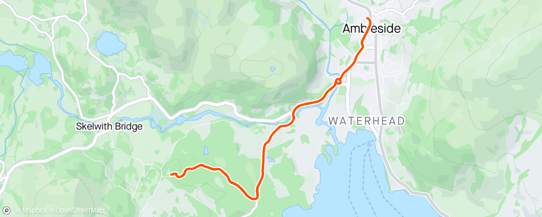 Mapa da atividade, Walk to 🍕 and back 😋