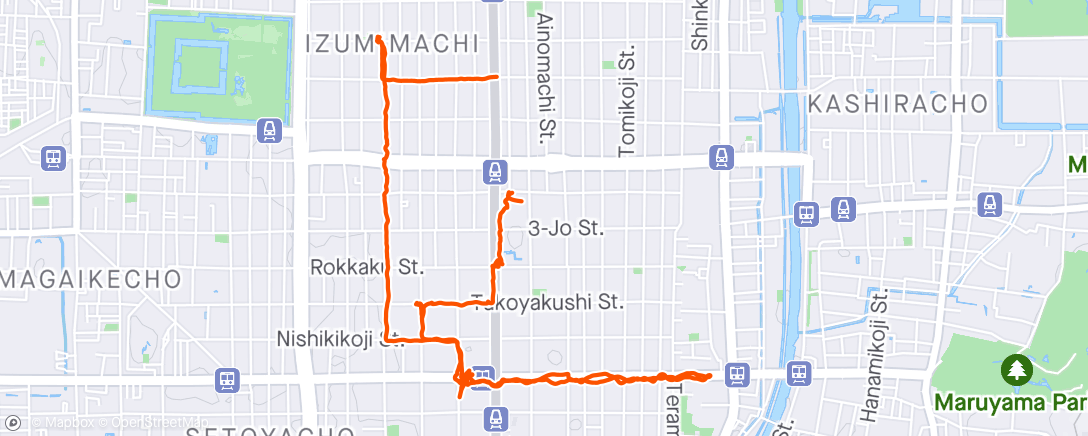 Map of the activity, the best gyoza I’ve ever had and side quests